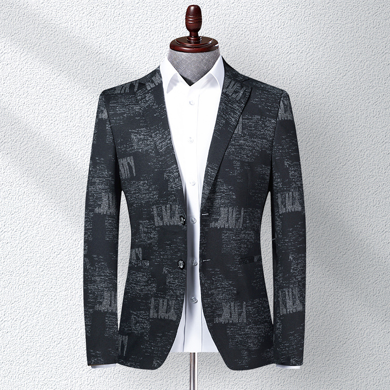 Men'S Spring And Autumn Thin Section Casual Small Suit