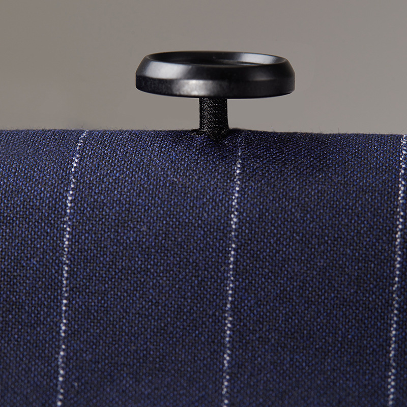 Stripes Bump Bolt Collar Men's Korean Version Of The Casual Double-Breasted Suit