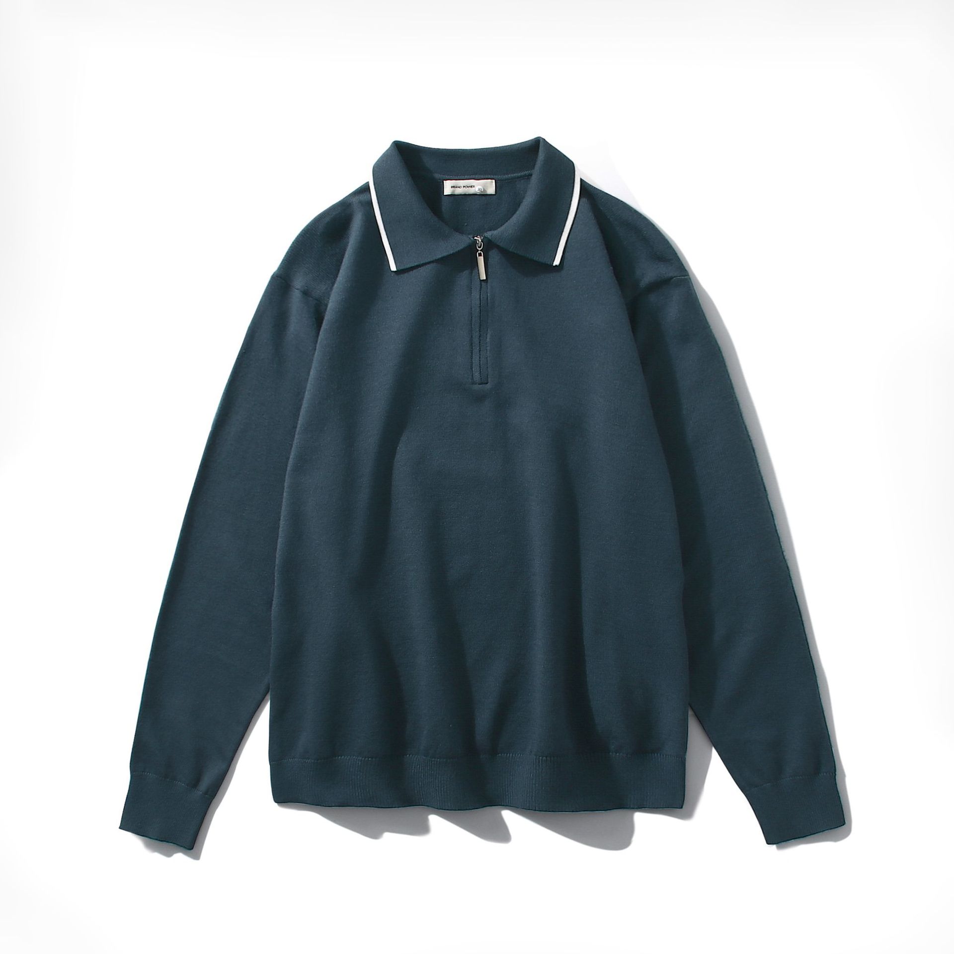 Retro Casual Knit Shirt Men