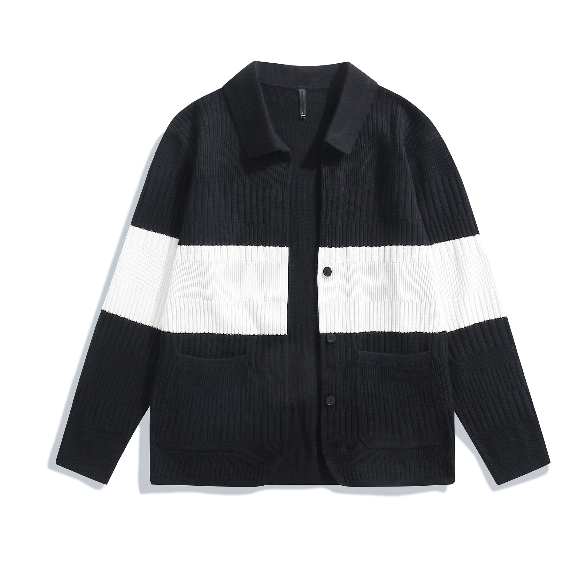 Simple Color Blocking Jersey
