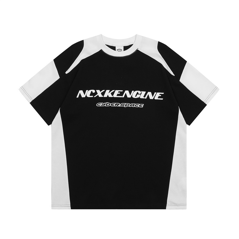 Collision Stitching Heavyweight Short-Sleeved T-Shirt
