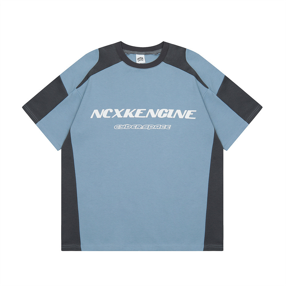 Collision Stitching Heavyweight Short-Sleeved T-Shirt