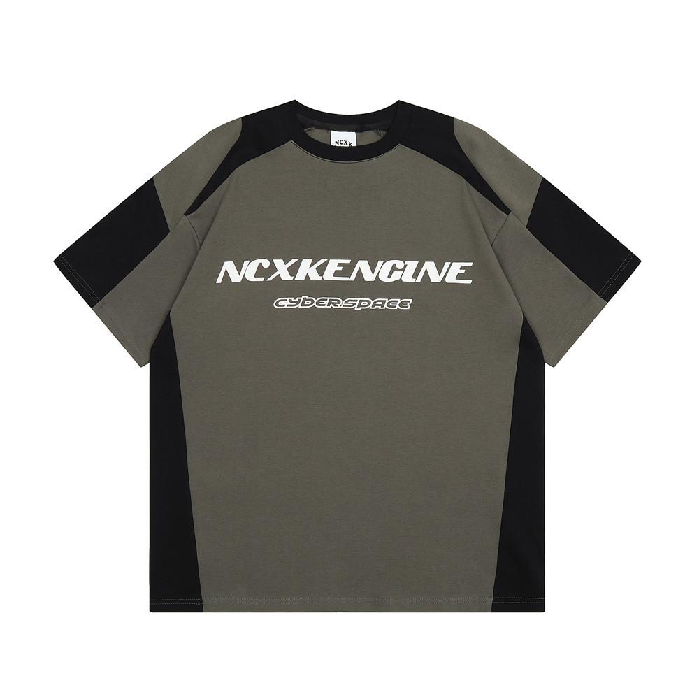 Collision Stitching Heavyweight Short-Sleeved T-Shirt