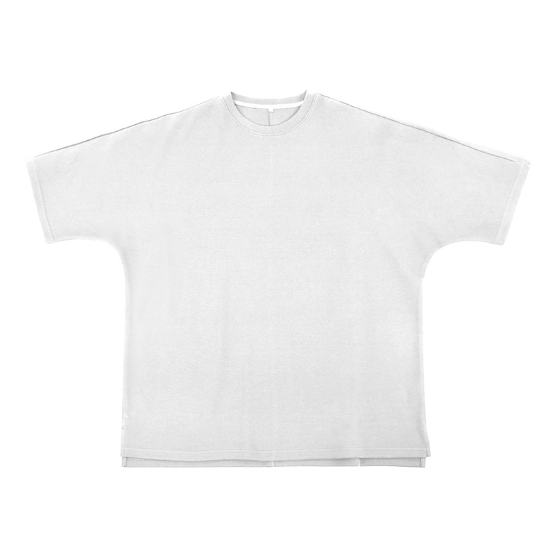 Oversized Men'S Loose-Fitting Drop-Shoulder Air Cotton T-Shirt