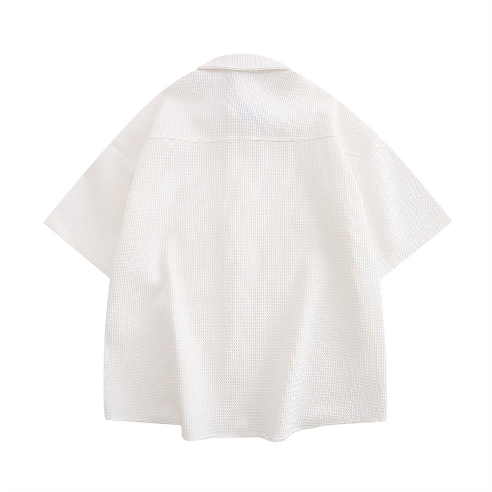 Personalized Blouse Half-Sleeve Cardigan