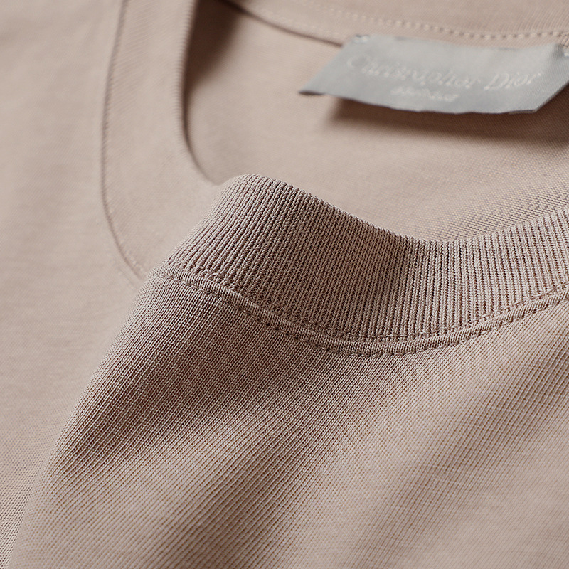 Round Neck Men'S Net Color Bottoming Shirt