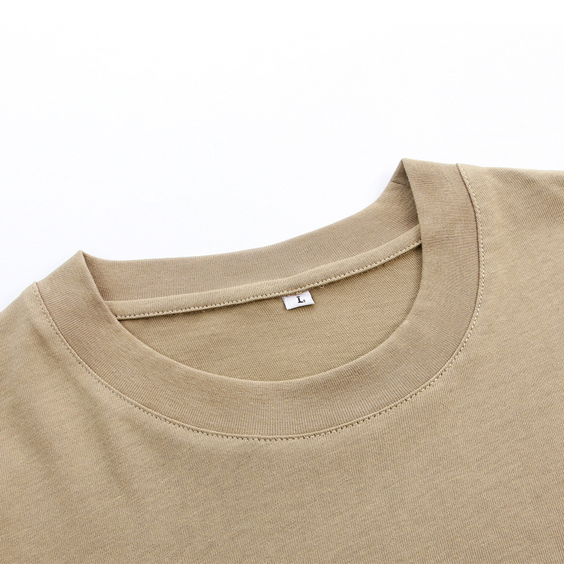 Sports Casual Letter Towel Embroidery Process Shirt
