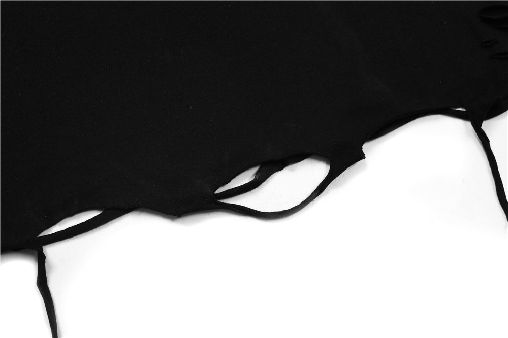 Wind Solid Color Hole Casual Sleeveless Undershirt
