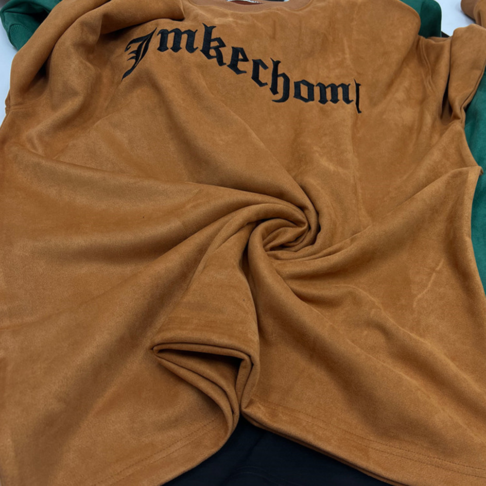 Crucifixion Print Old Round Neck Sweatshirt
