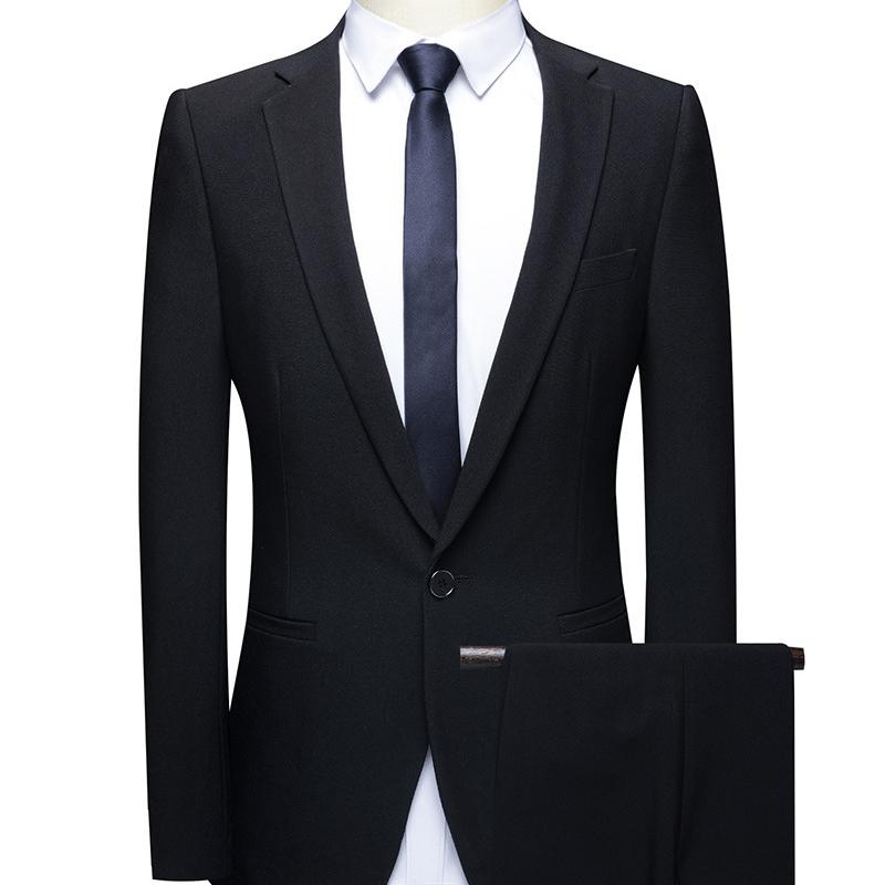 Korean Slim Formal Professional Wedding Suit