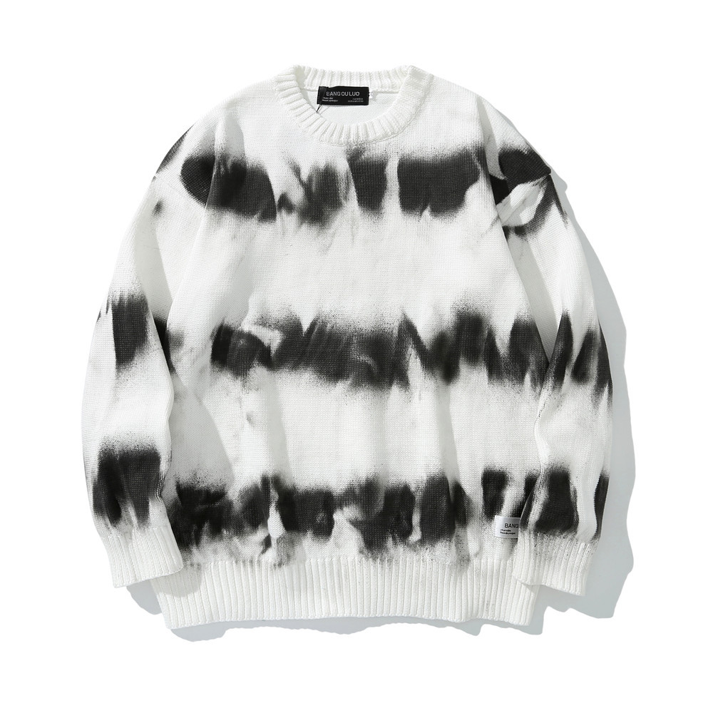 Old Striped Crew Neck Jersey