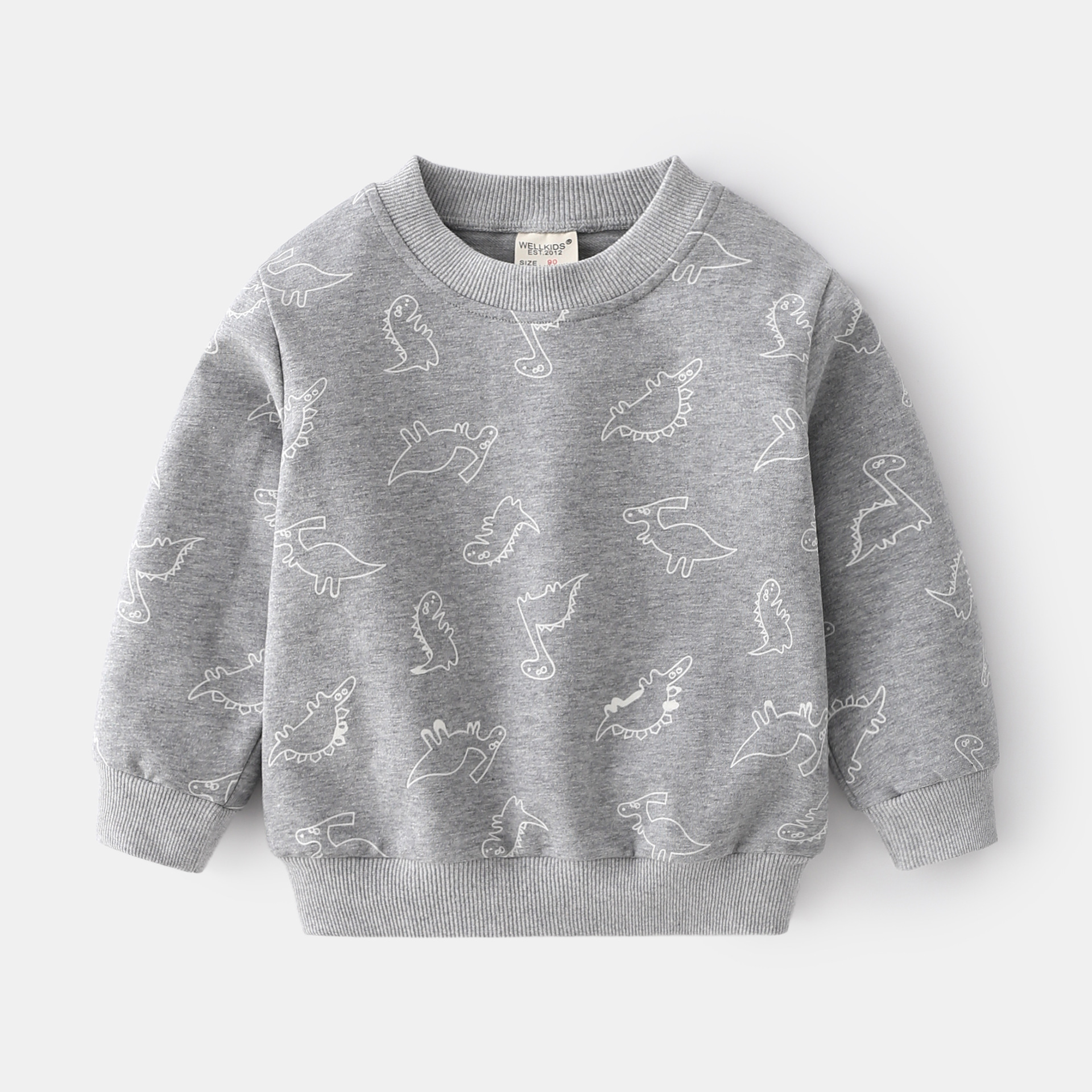 Casual Long-Sleeved Children'S Sweatshirt