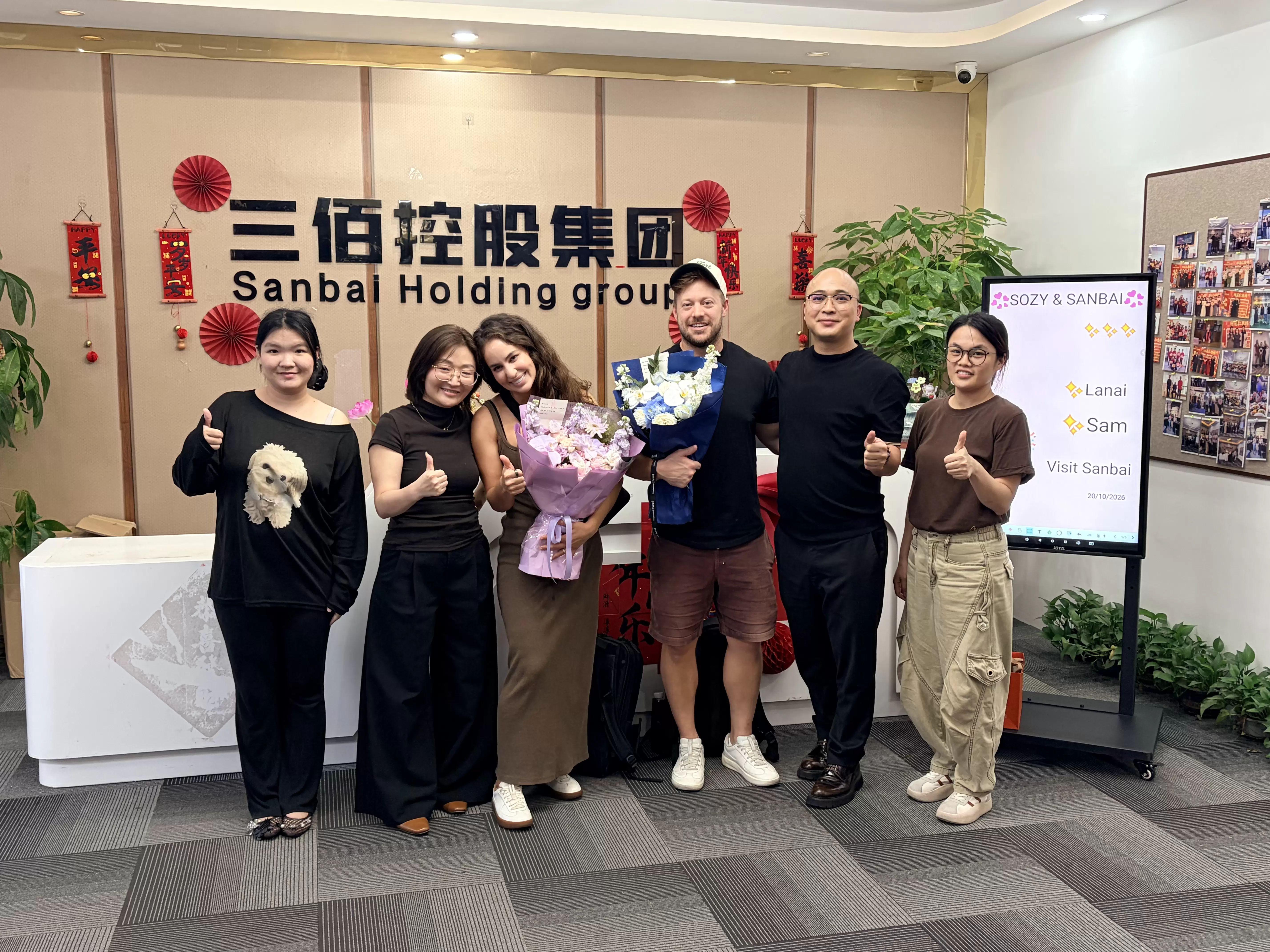 From Sample Fitting To Orders: SOZY's Visit To SANBAI