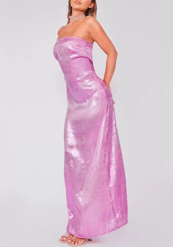 Sequin Textured Bodycon Maxi Dress