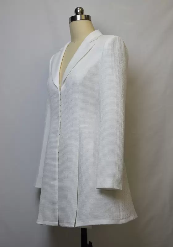 Single Button Front Blazer