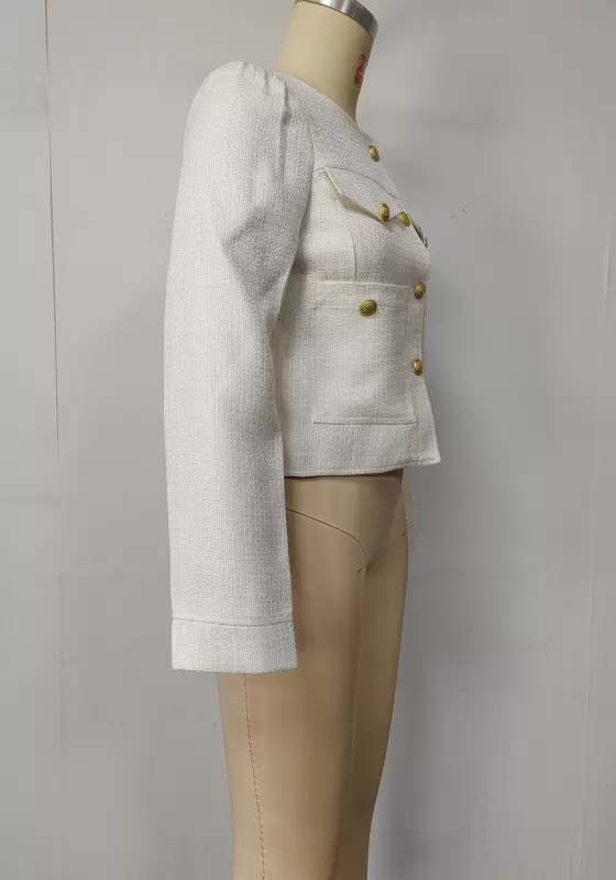 Double Breasted Pocket Jacket