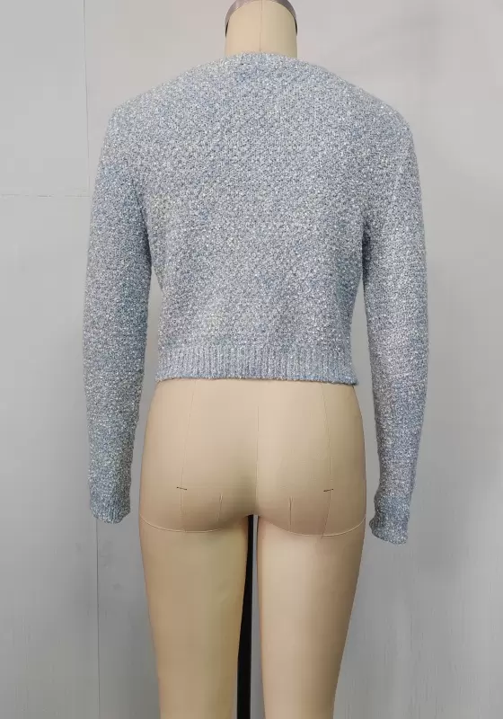 Pearl Button Knit Cardigan