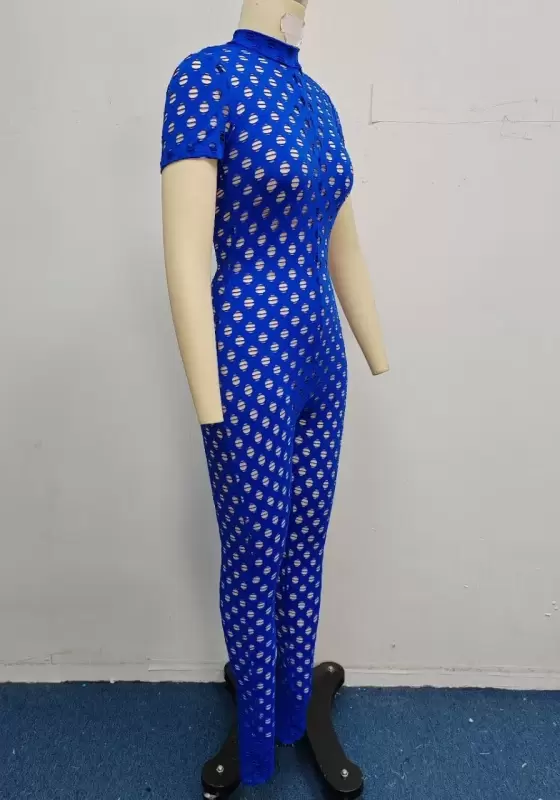 Short Sleeveless Cut Out Jumpsuit