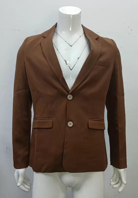 Single Breasted Pockets Tailored Blazer