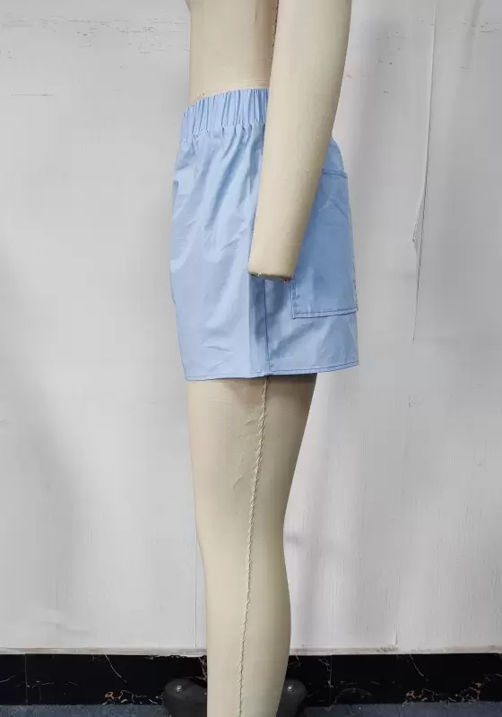 Elastic Waist with Hidden Pocket