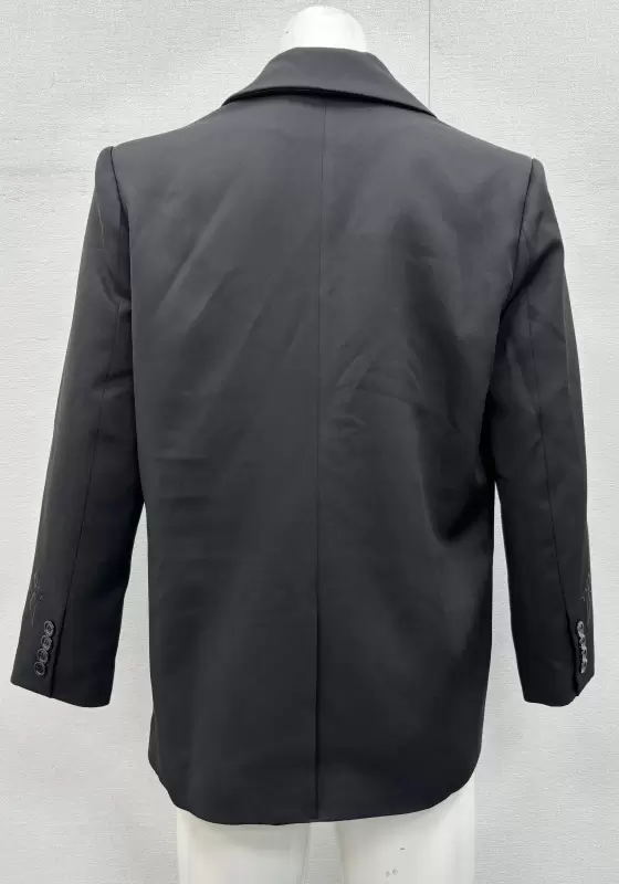 SANBAI Black Embroidered Blazer​