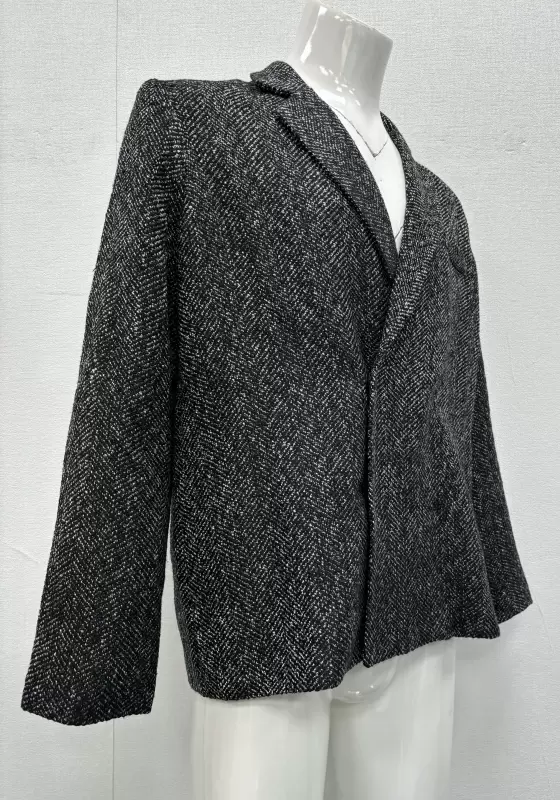 Tweed Loose Suit Jacket​