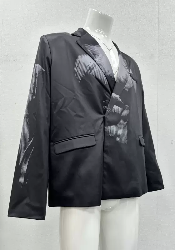 SANBAI Abstract Print Blazer​