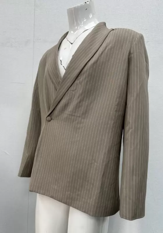 SANBAI Light Brown Suit Jacket​