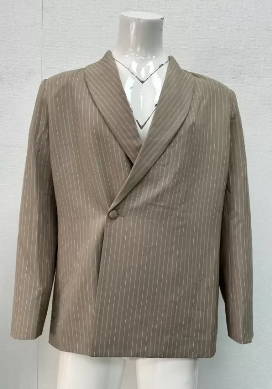 SANBAI Light Brown Suit Jacket​
