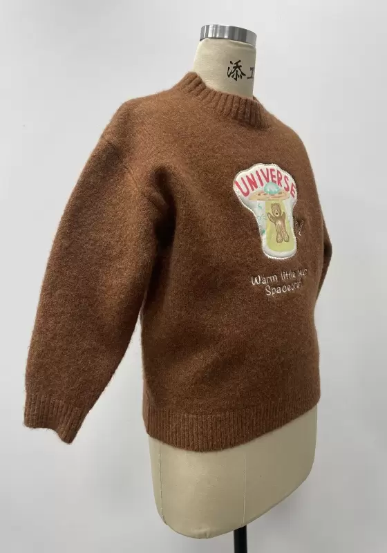 Round Neck Knit Sweater