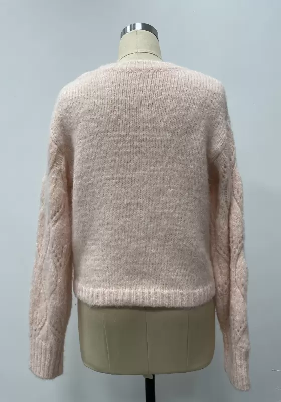 Pink Knit Sweater