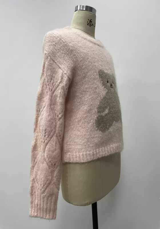 Pink Knit Sweater