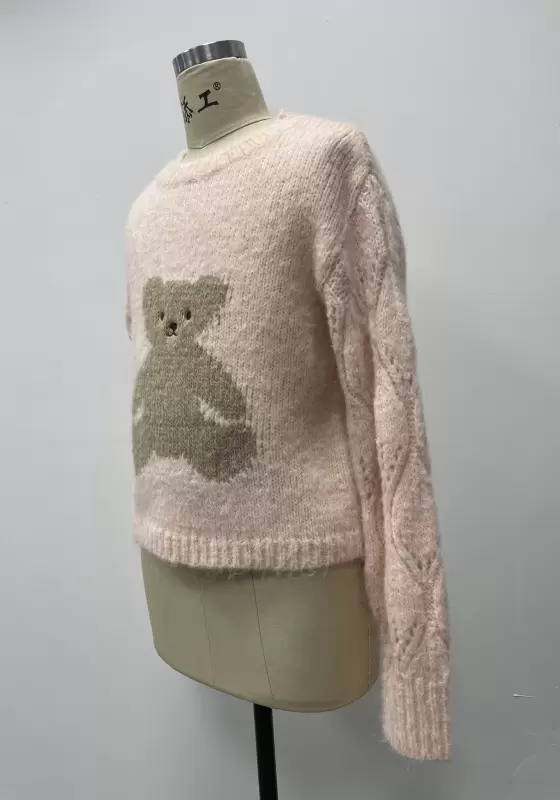 Pink Knit Sweater
