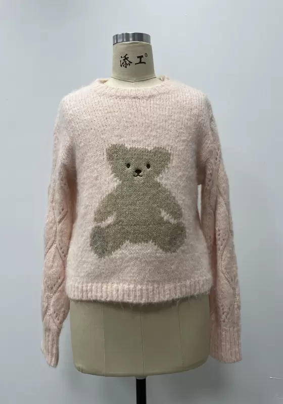 Pink Knit Sweater