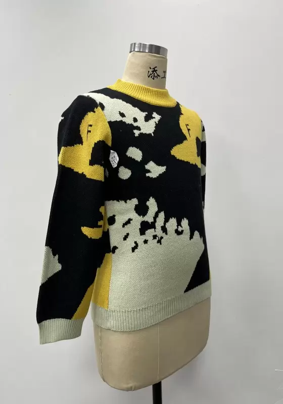 Knit High Neck Sweater
