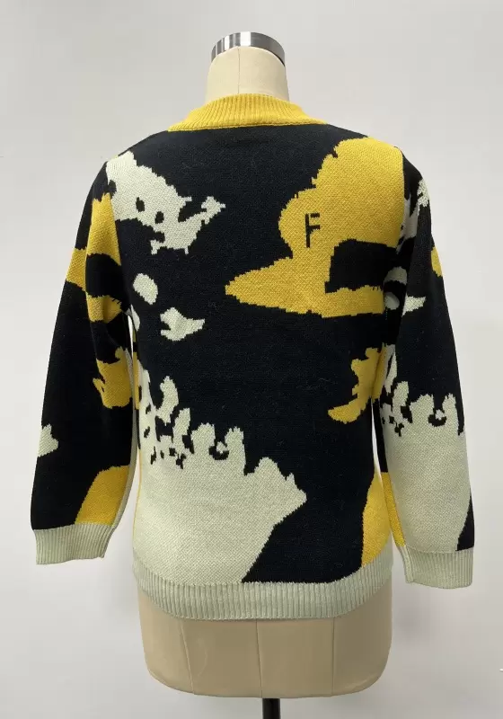 Knit High Neck Sweater