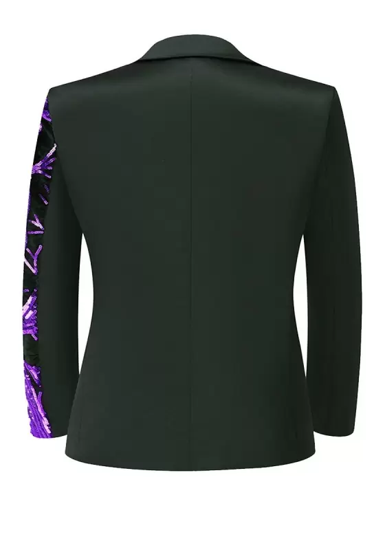 Asymmetric Gold Embroidered Kids' Suit