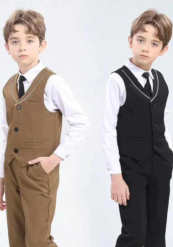 Kids' Classic Single Breasted Suit Set