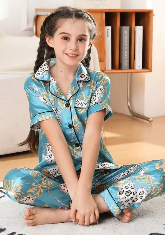 Kids' Printed Pajama Set