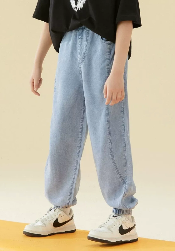 Printed Pockets Jeans