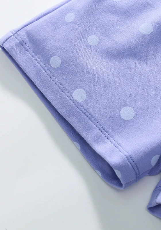 Polka Dot Giraffe Print Shorts