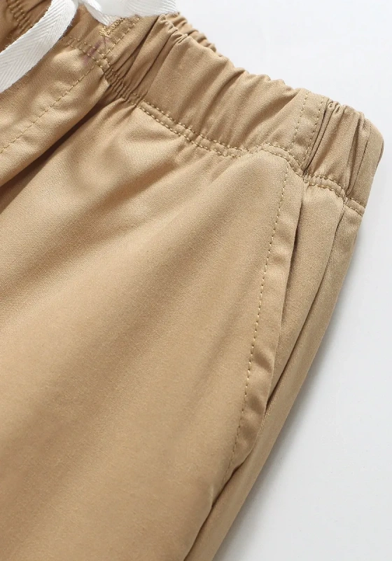 Puppy Embroidered Casual Shorts