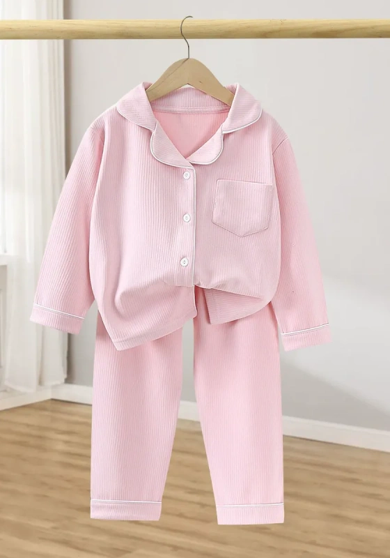 Notch Collar Button From Pajama Set