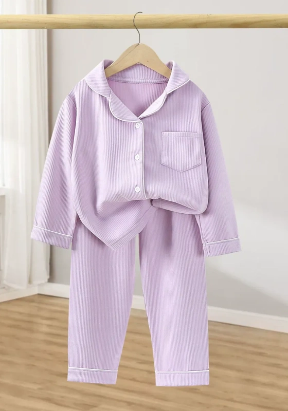 Notch Collar Button From Pajama Set