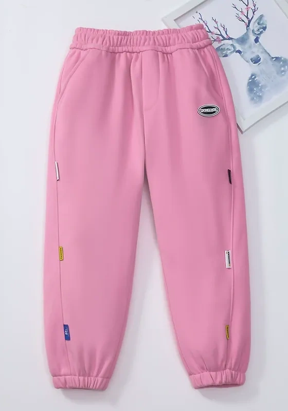 Contrast Stitching Pants
