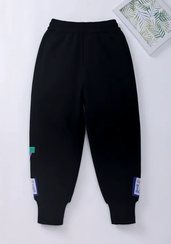 Contrast Stitching Pants