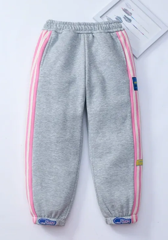 Contrast Stitching Pants