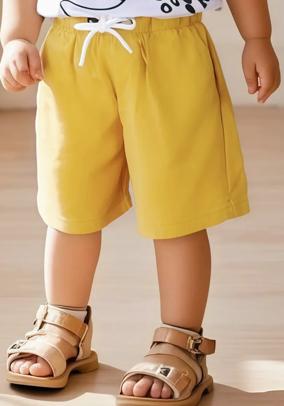 Kids' Yellow Shorts