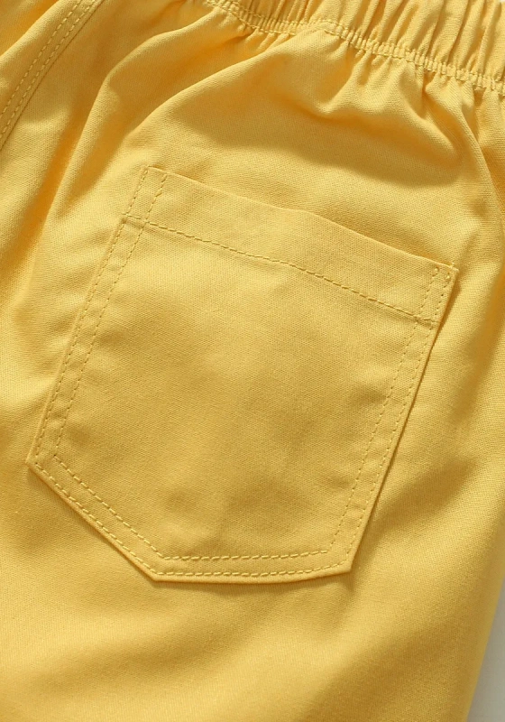 Kids' Yellow Shorts