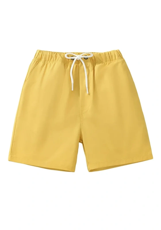 Kids' Yellow Shorts